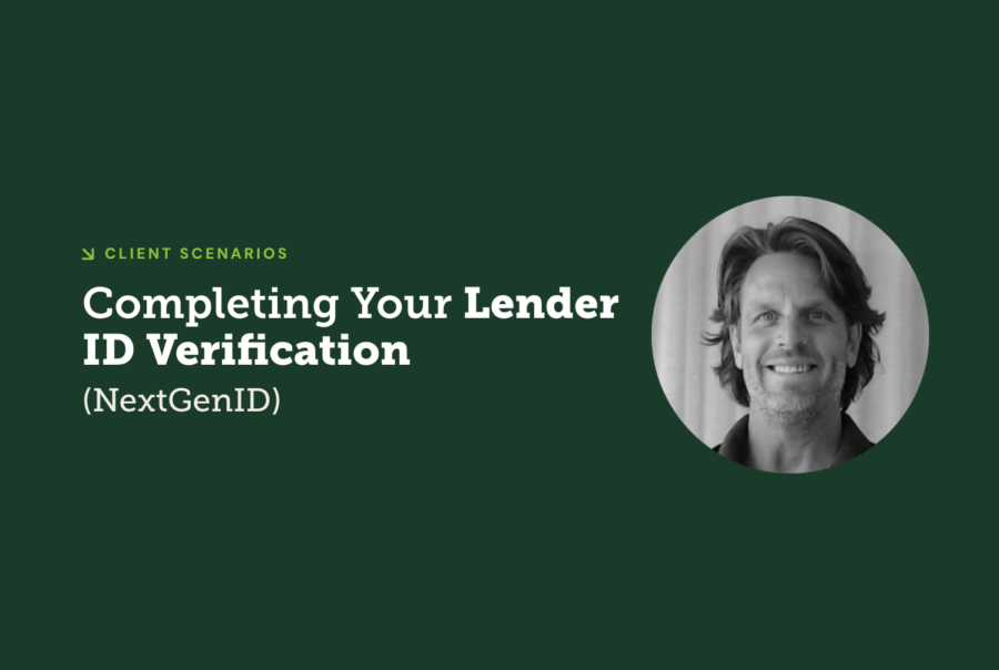 Completing Your Lender ID Verification NextGenID